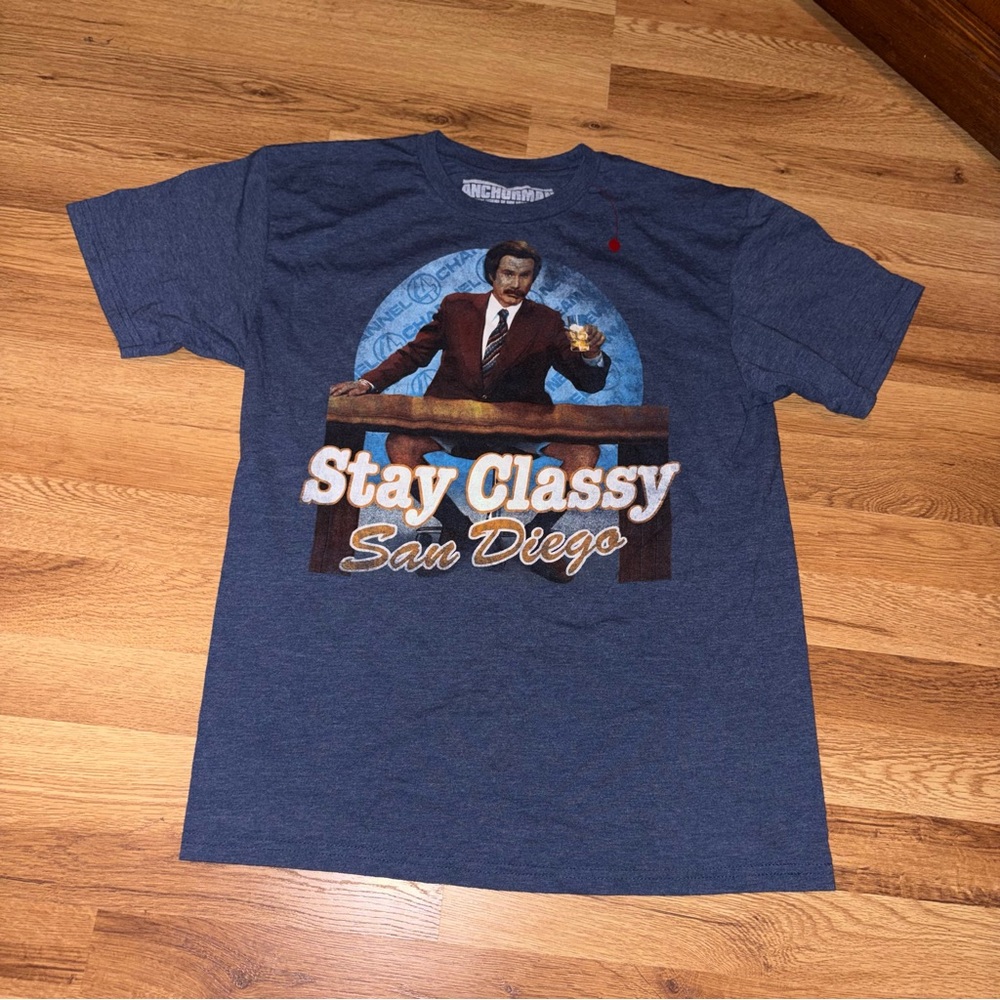 MAD Engine Blue Stay Classy Graphic Tee
